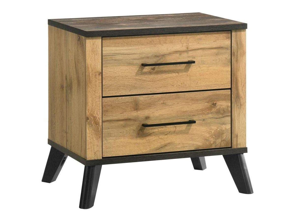 Franco Natural Pine Finish Night Stand