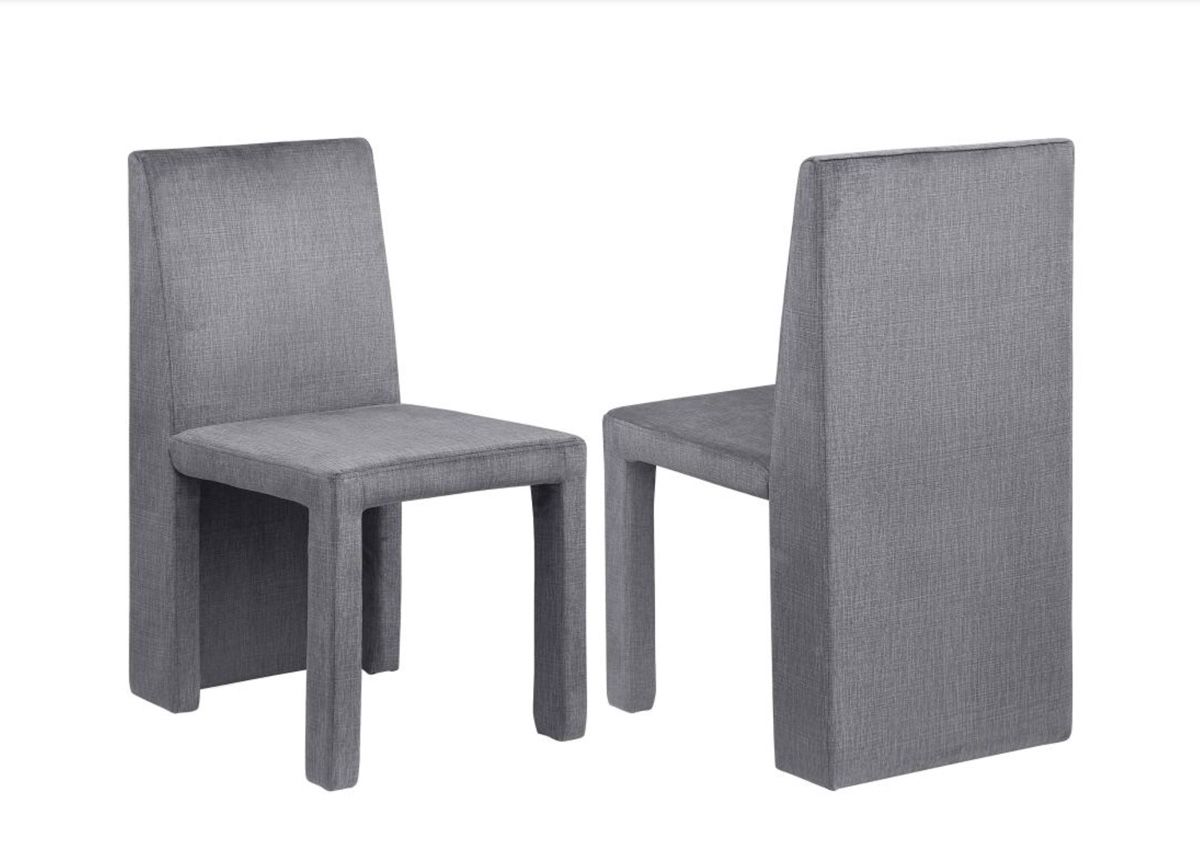 Gerrit Grey Velvet Dining Chairs