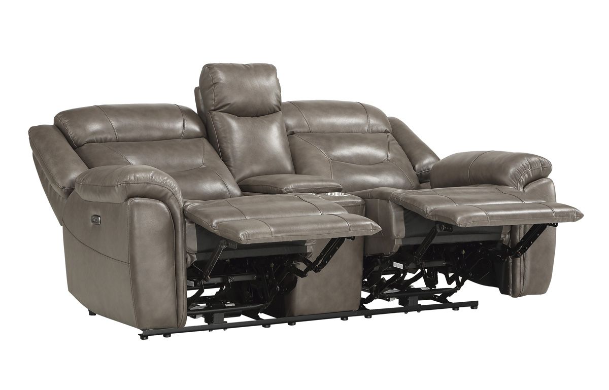 Ghana Power Recliner Loveseat Open