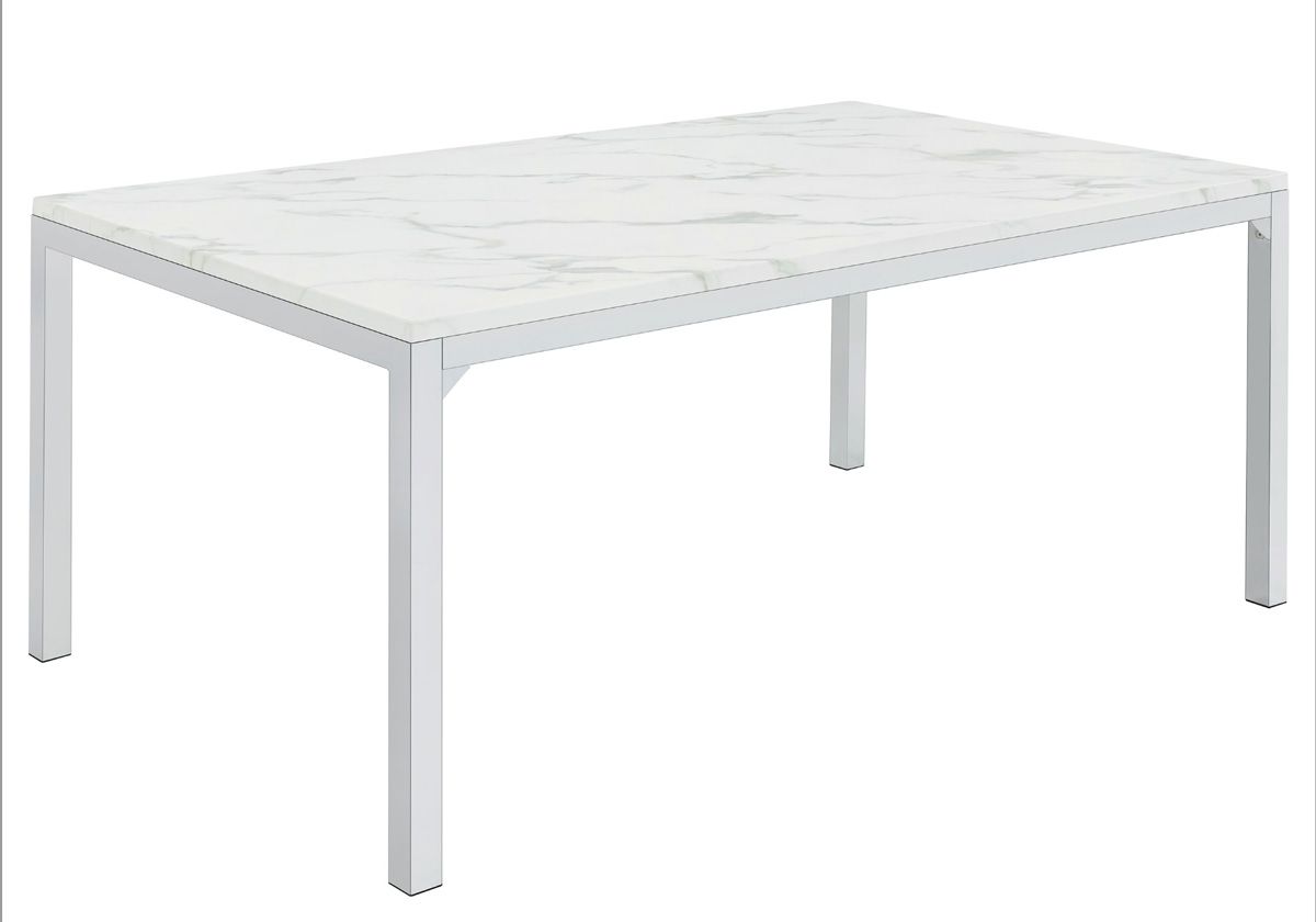 Girardi Marble Top Modern Dining Table