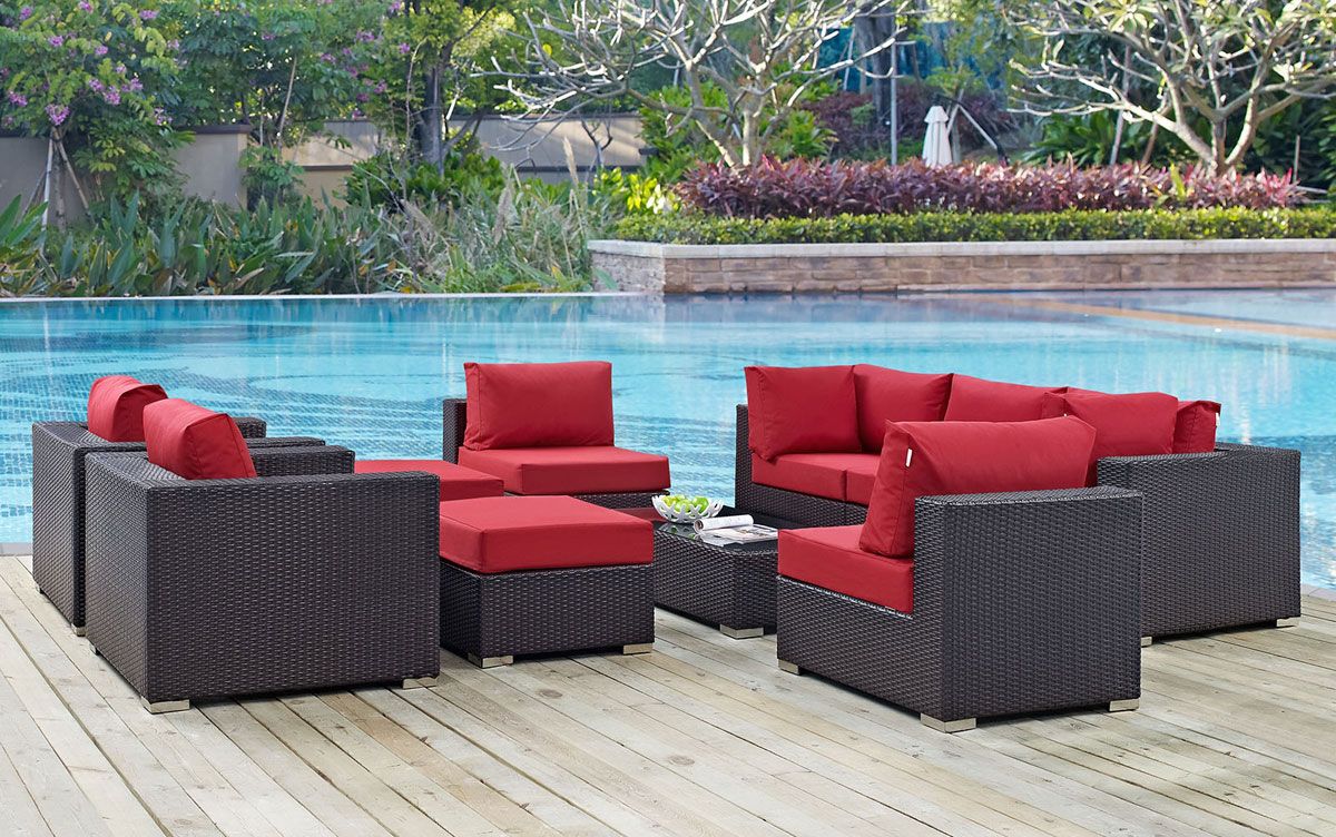 Gomer Outdoor Modular Sofa Set