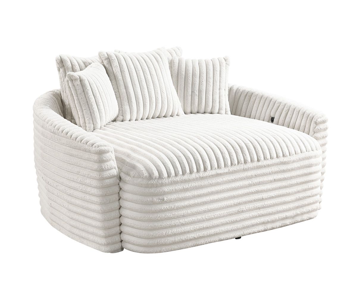 Graham Ivory Chaise Cuddler