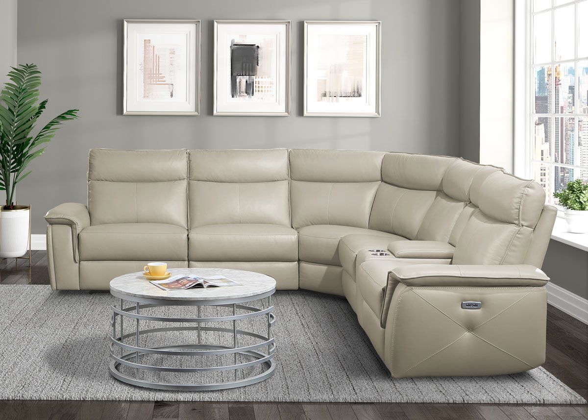 Hagen 6-Piece Power Recliner Sectional Set