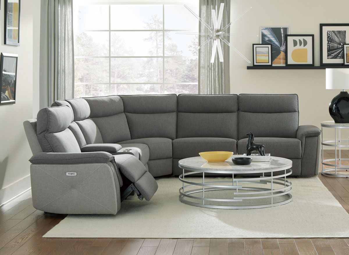 Hagen 6-Piece Modular Power Recliner Sectional