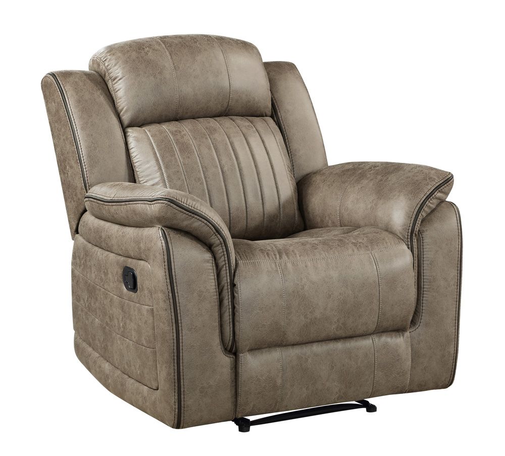 Halmin Sand Microfiber Recliner Chair