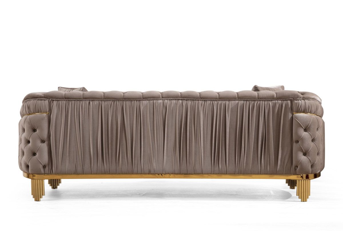 Harley Taupe Sofa Back