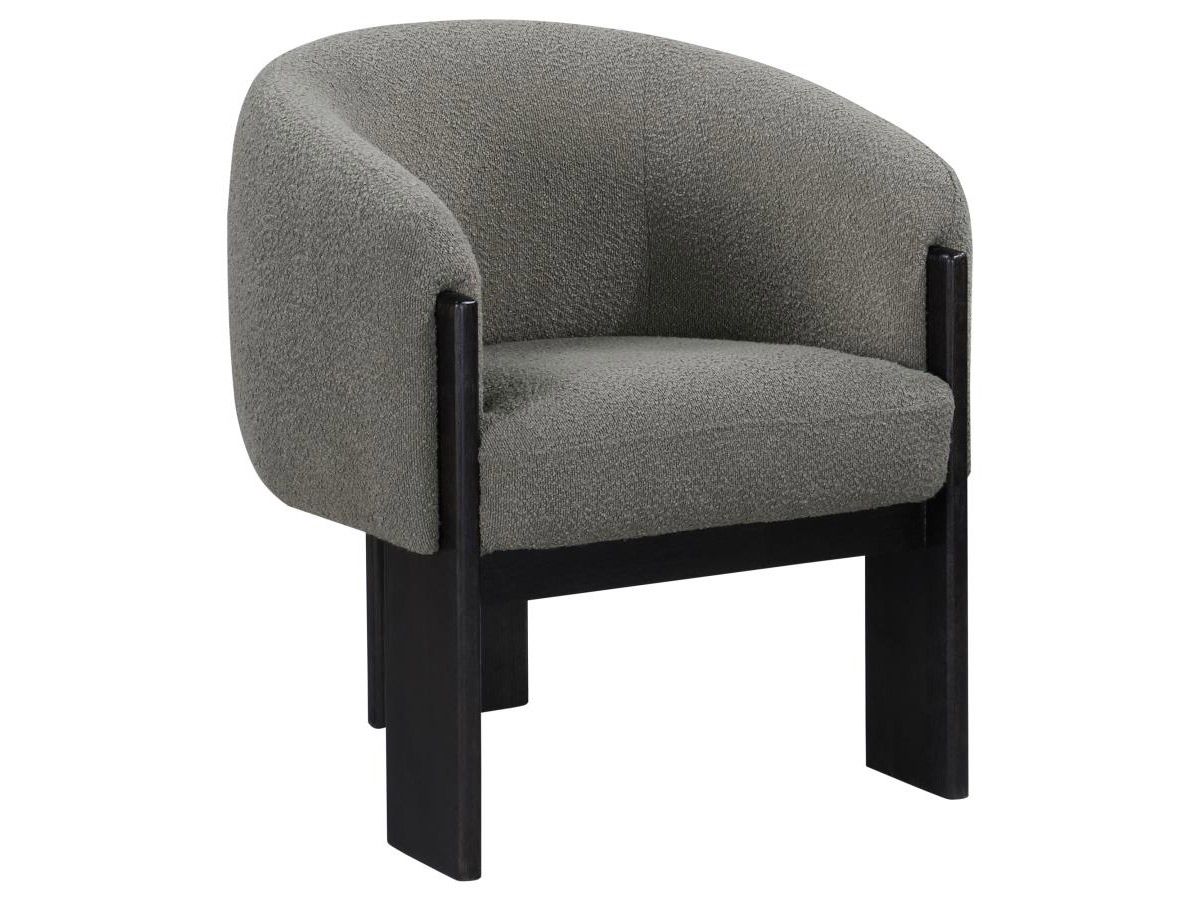 Helia Boucle Fabric Accent Chair