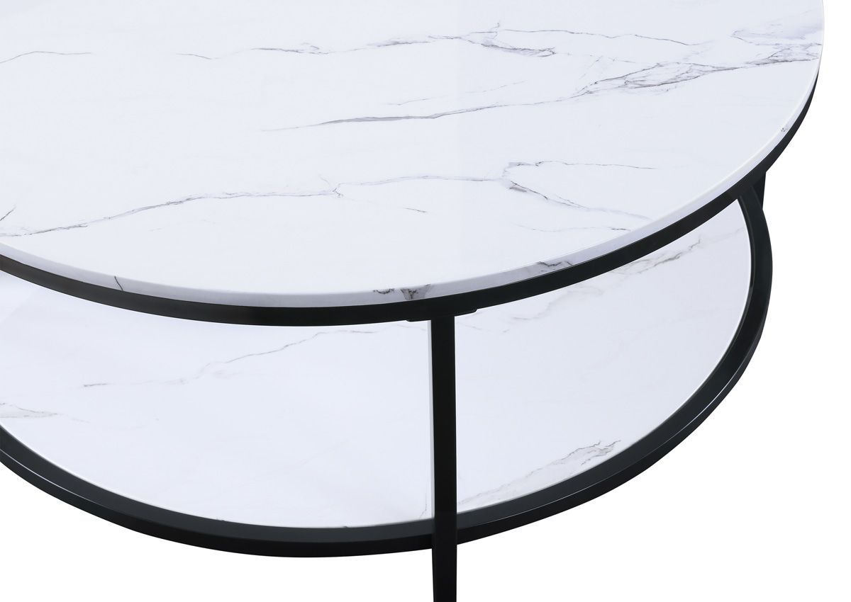 Holland Faux Marble Top Coffee Table Top