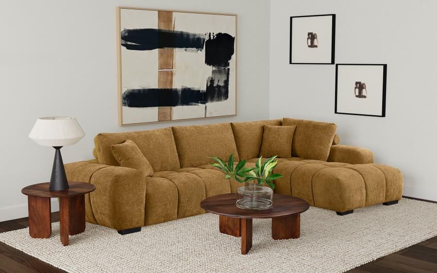 Huckaby Amber Modern Sectional Sofa