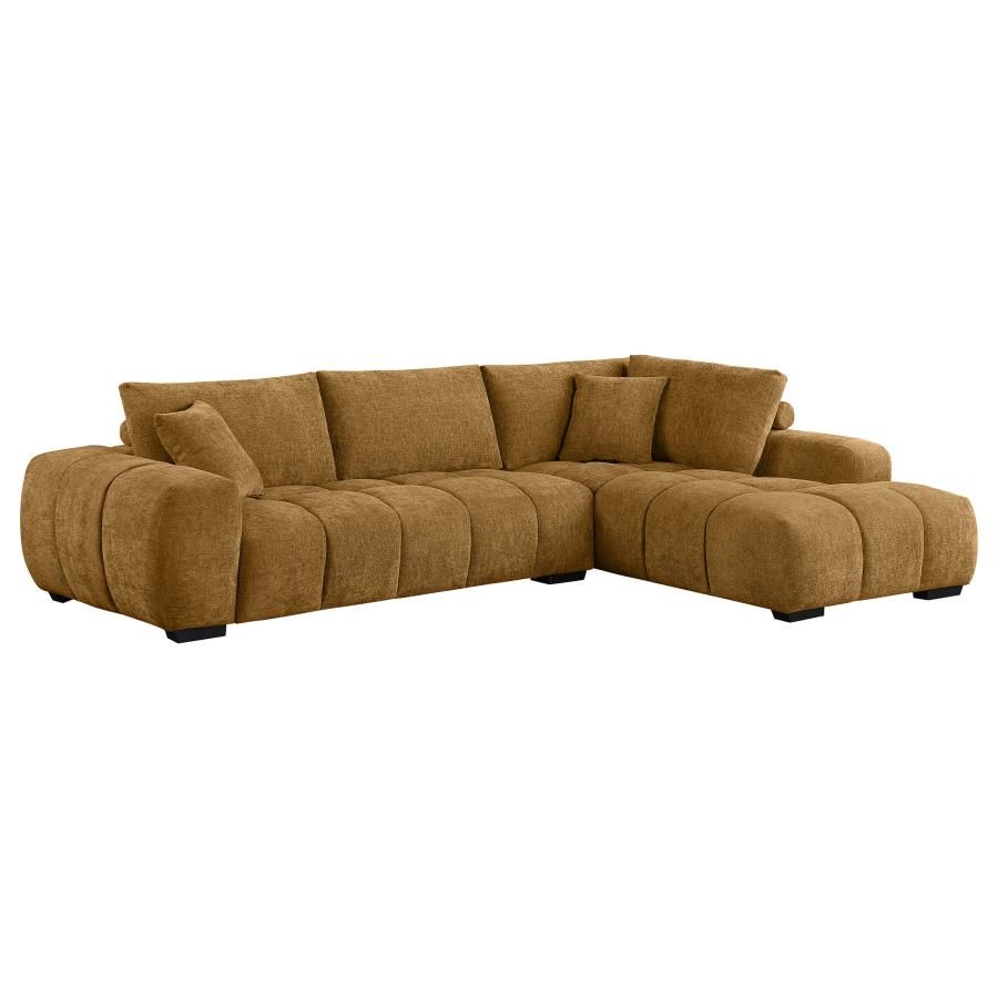 Huckaby Amber Modern Sectional Sofa