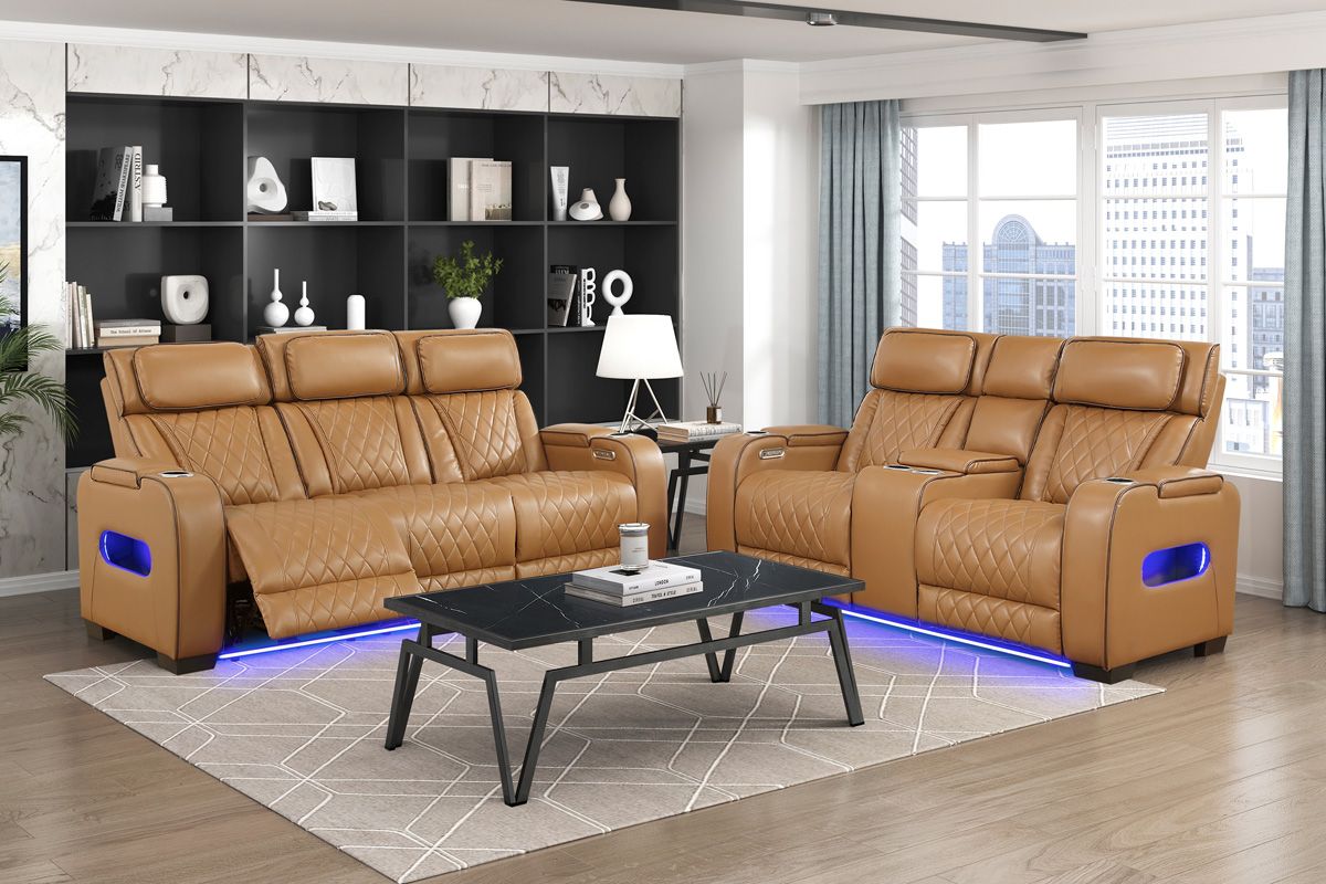 Imogen Modern Power Recliner Sofa Set