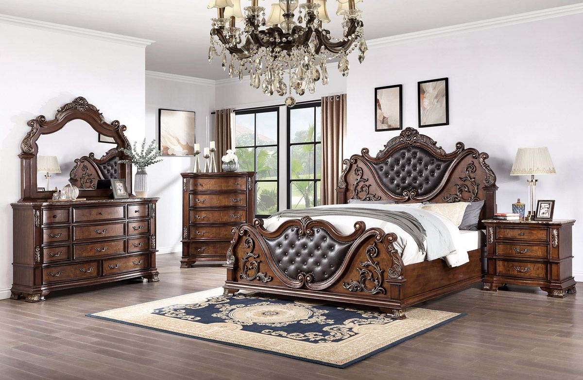 Imperial Traditional Style Bedroom