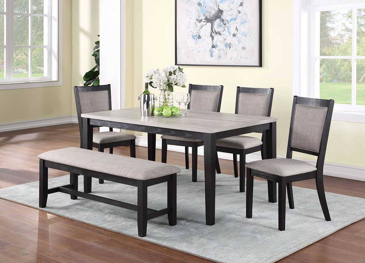 Jackson Two Tone Dining Table Set