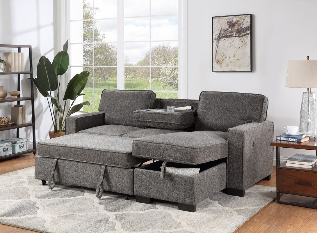 Jacotte Sectional Sleeper With Storage