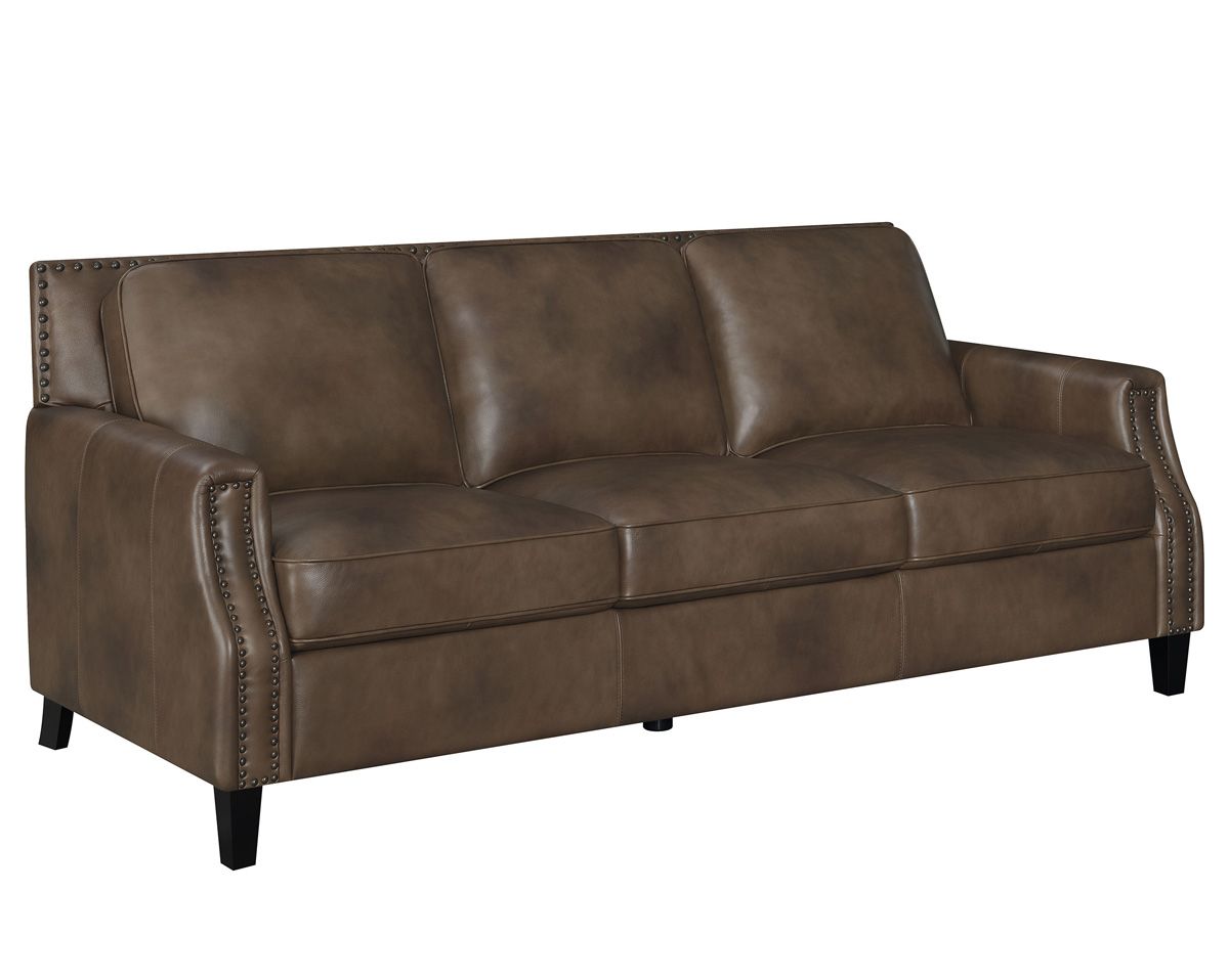 Janet Top Grain Leather Casual Sofa