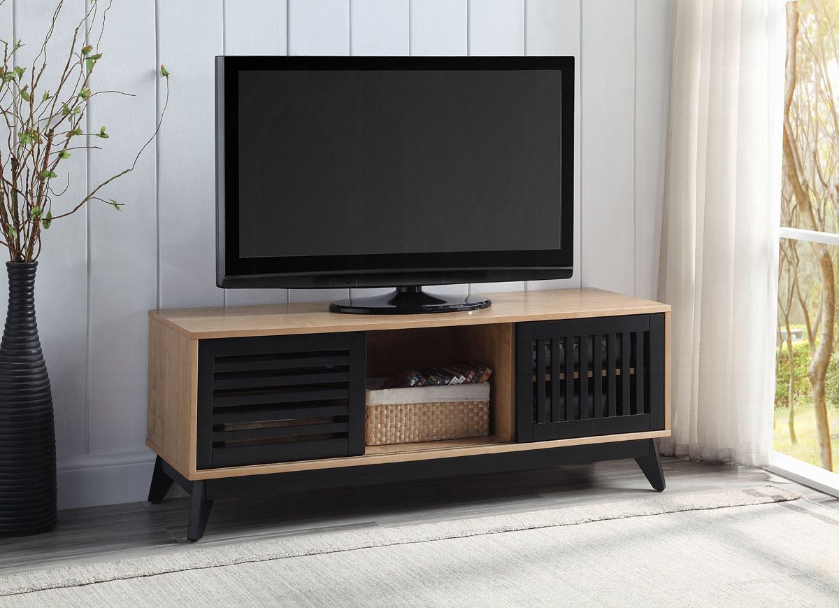 Jesse Rustic Finish TV Stand