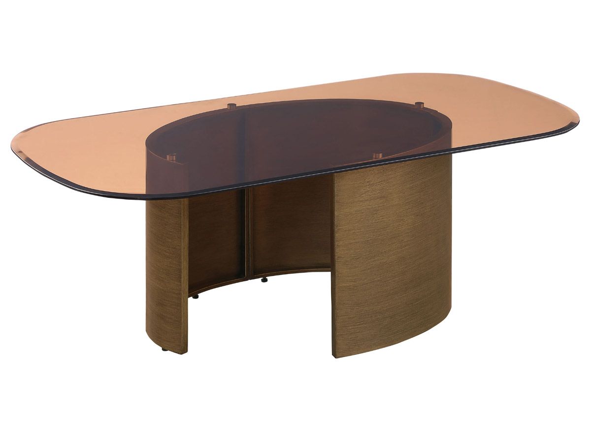 Jody Glass Top Coffee Table