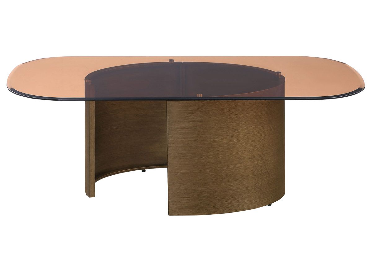 Jody Bronze Finish Coffee Table