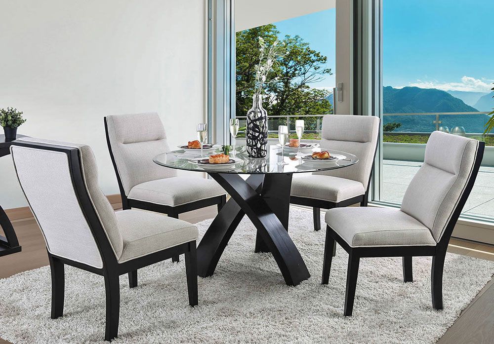 Joliet Modern Dining Table With Chairs