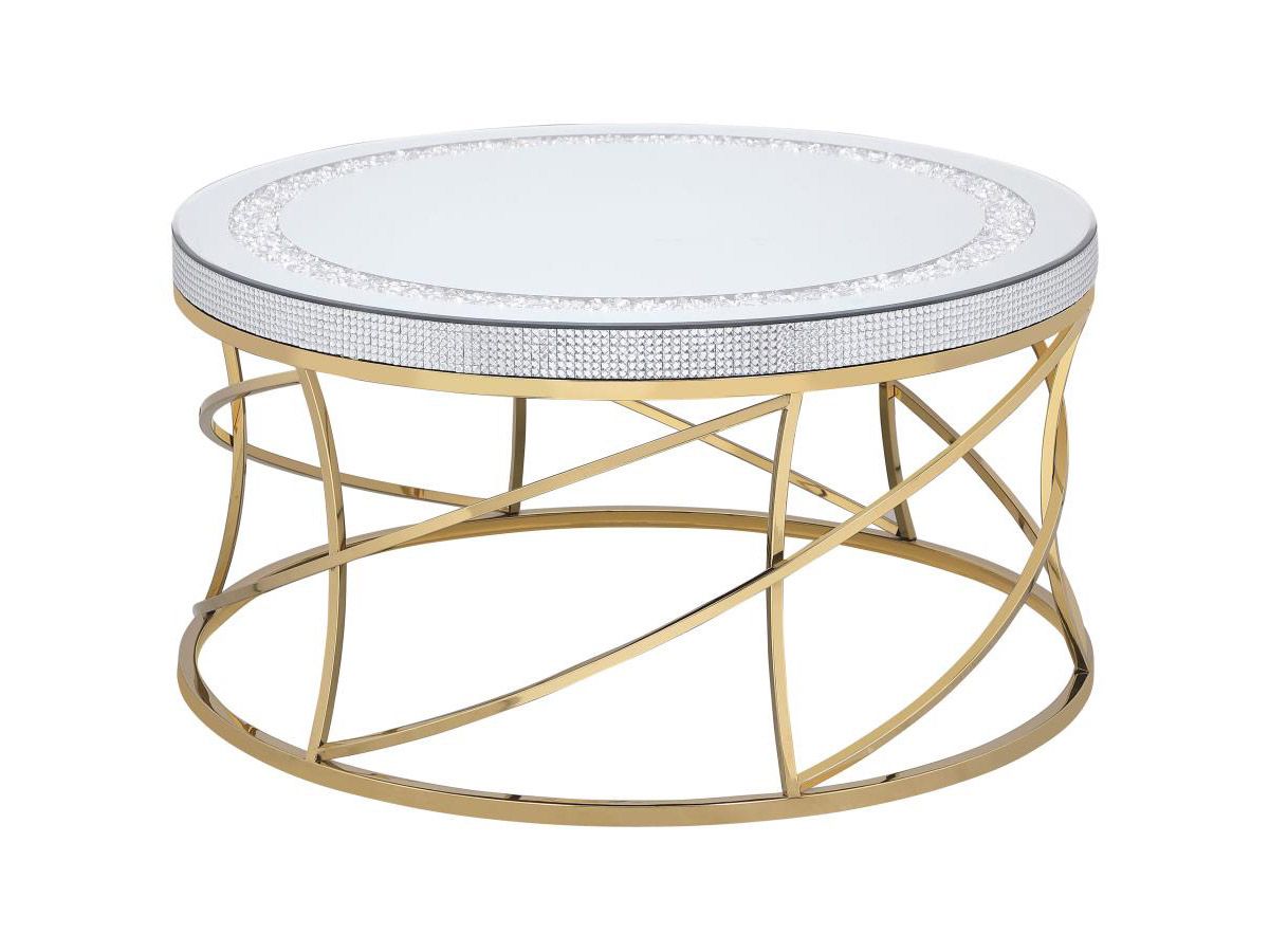 Kaley Mirrored Coffee Table