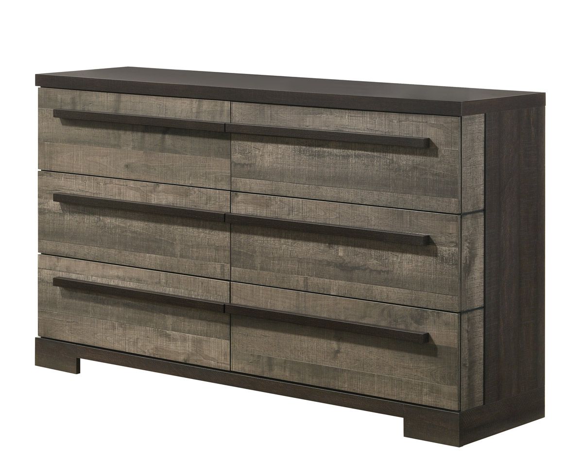 Karel Rustic Finish Dresser