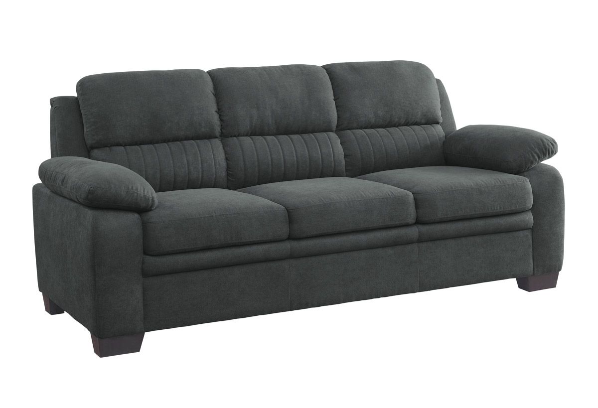 Katie Charcoal Fabric Casual Sofa