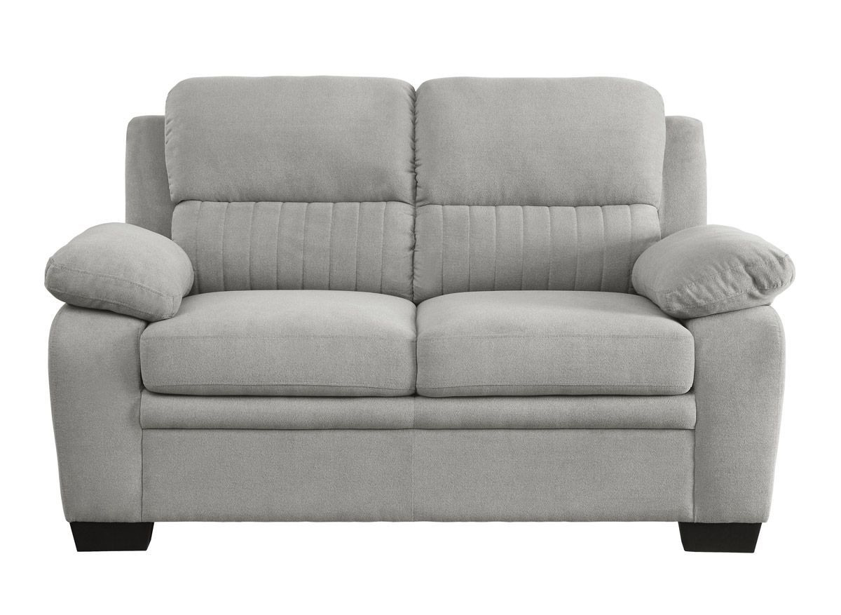 Katie Gray Fabric Casual Loveseat