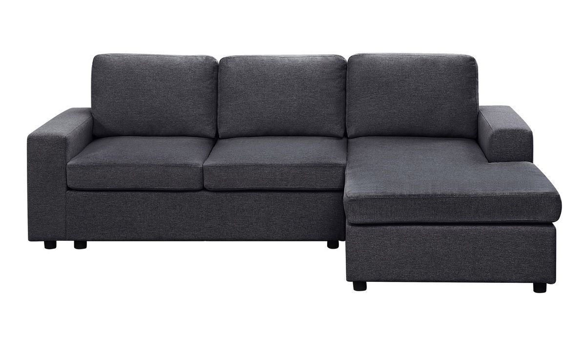 Keone Dark Grey Reversible Sectional