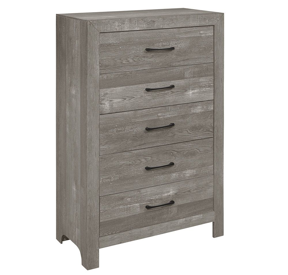 Kloten Rustic Grey Finish Chest