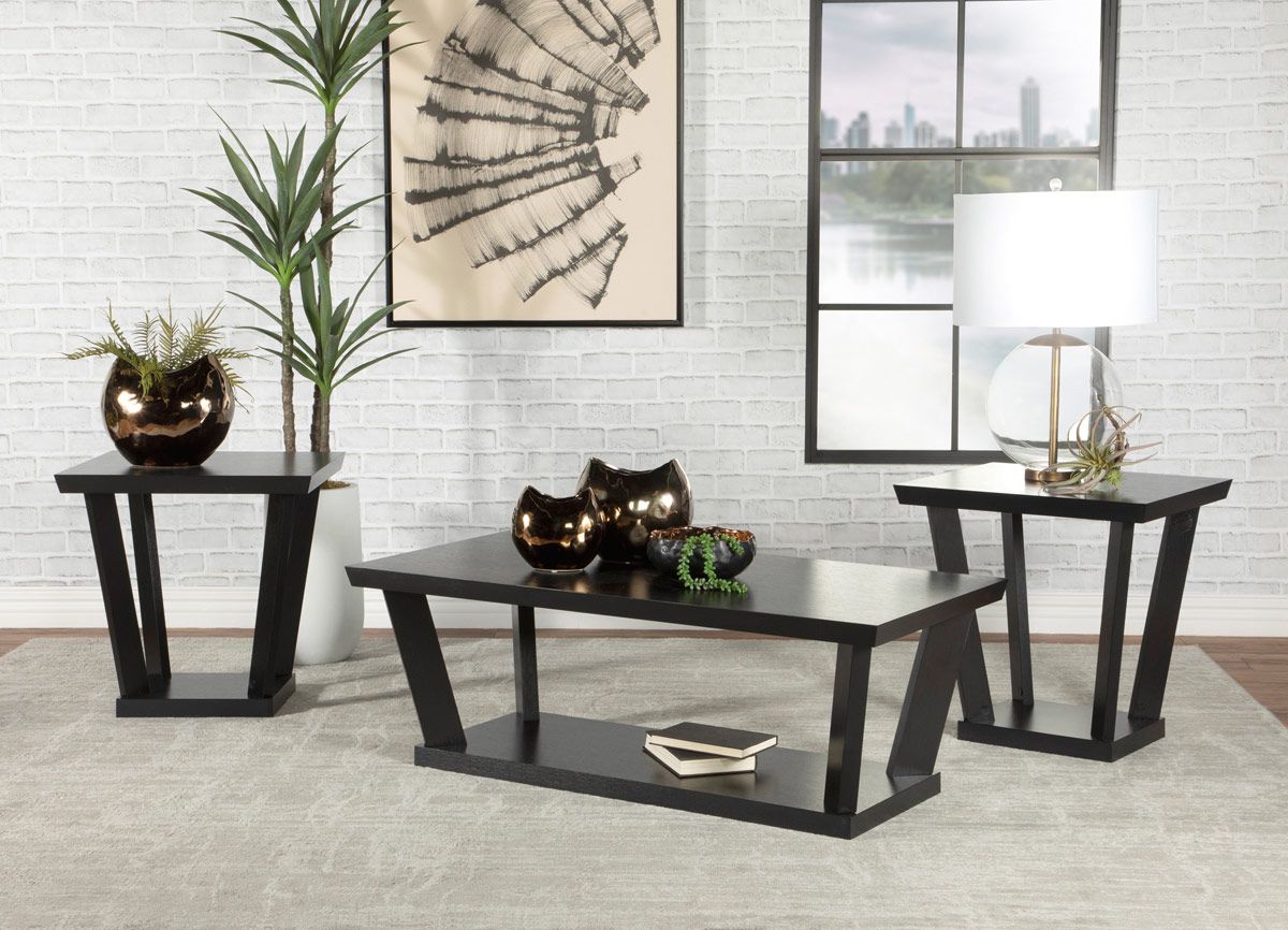 Kort 3-Piece Coffee Table Set