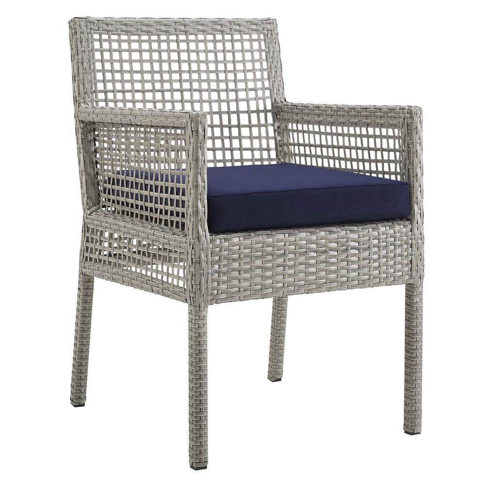 Lark Outdoor Dining Chair Navy