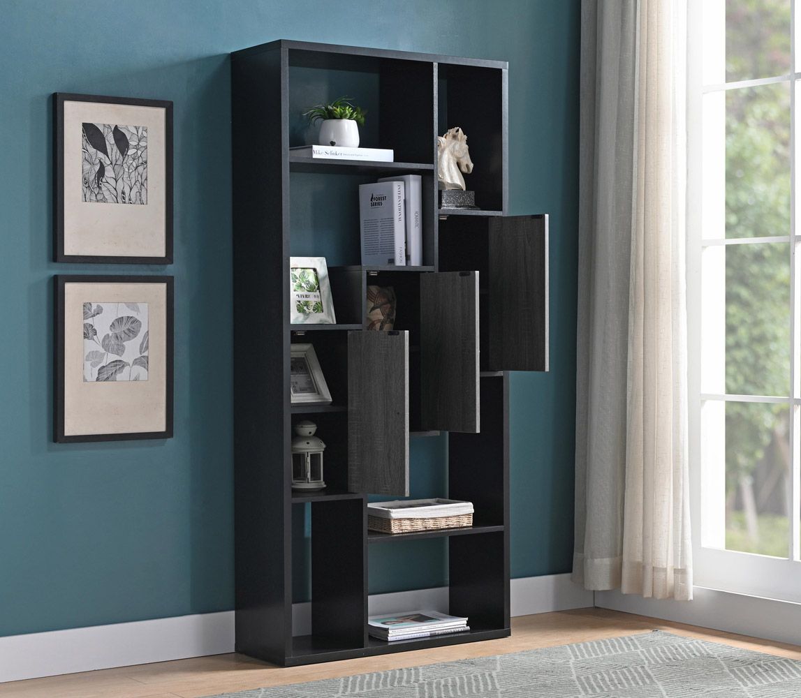 Laxton Bookcase With Storage Cabinets