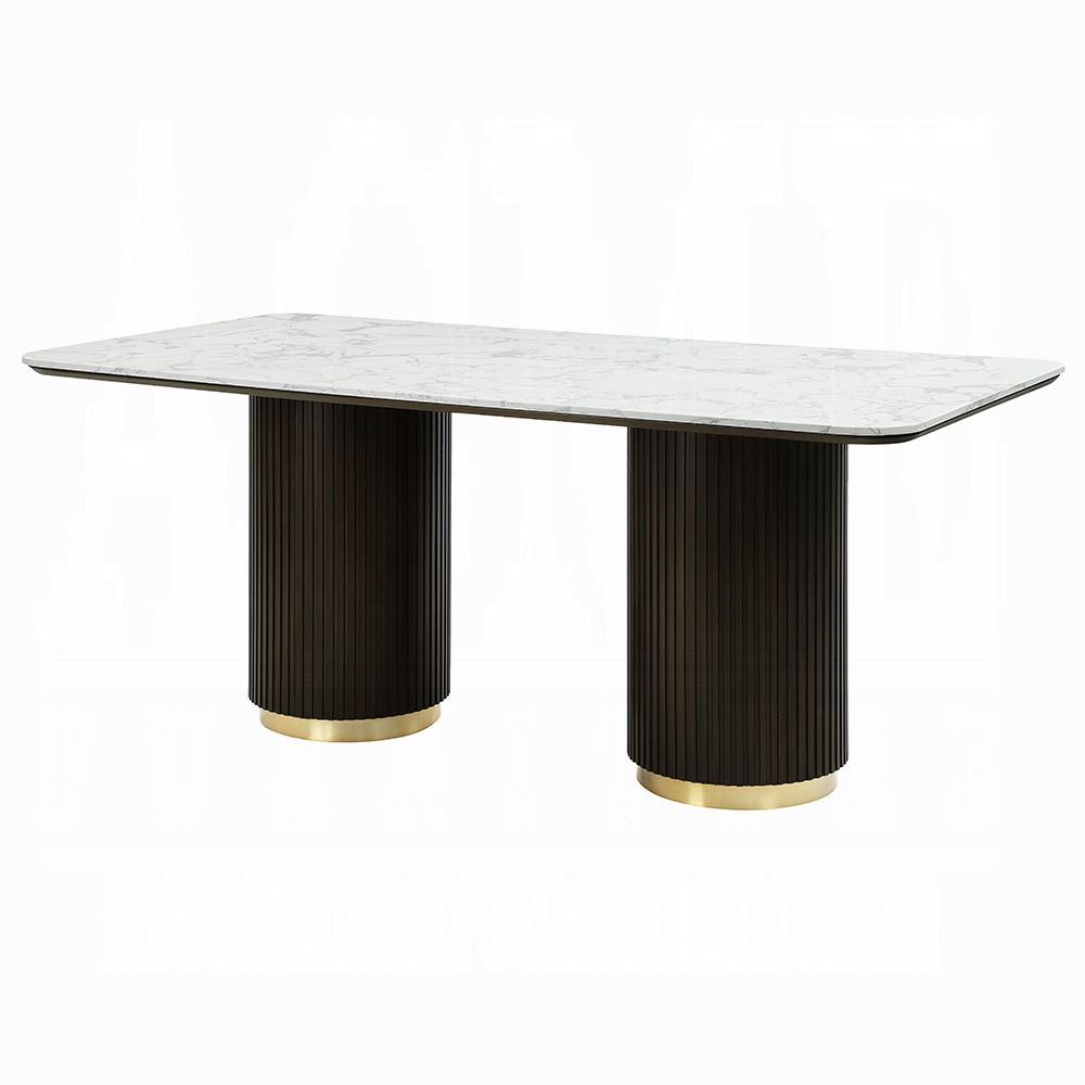 Liguria Marble Top Formal Dining Table