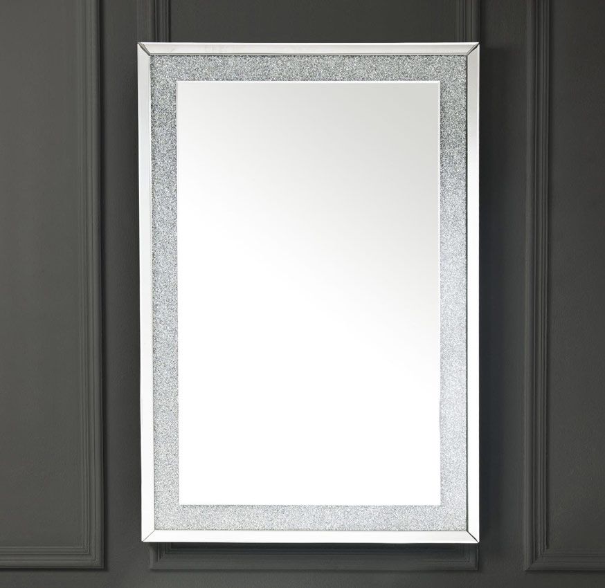 Lucca Mirror With Glimmering Trim