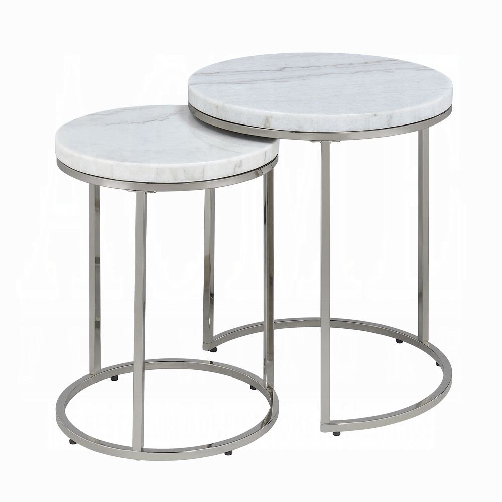 Lyon Marble Top Nesting Table