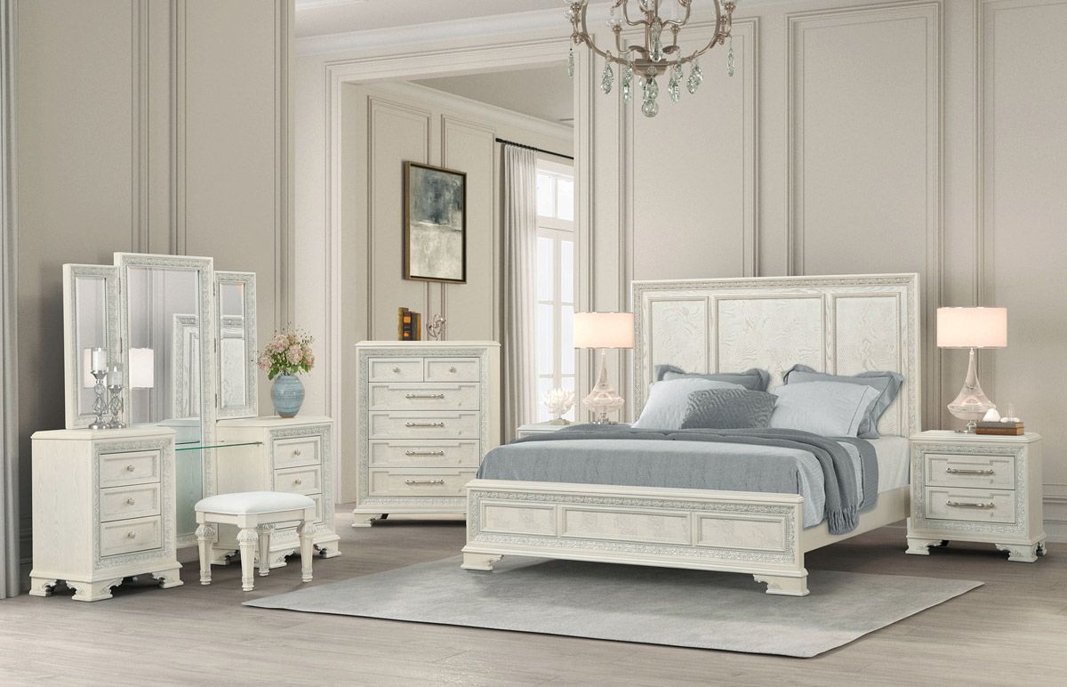 Maddison Traditional Style Bedroom Set