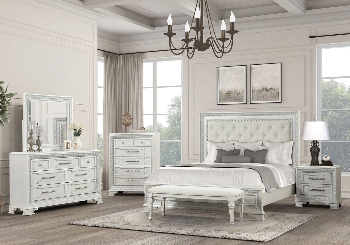 Maddison Traditional Style Bedroom Set