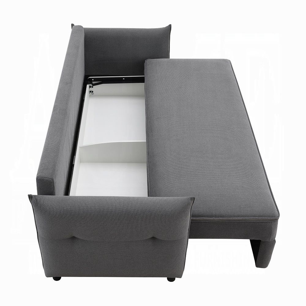 Martinus Grey Sofa Bed Storage