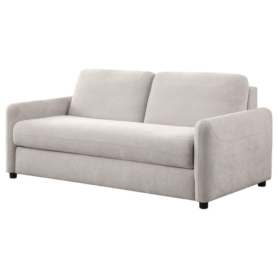 Mavis Beige Sofa Pull Out Sleeper