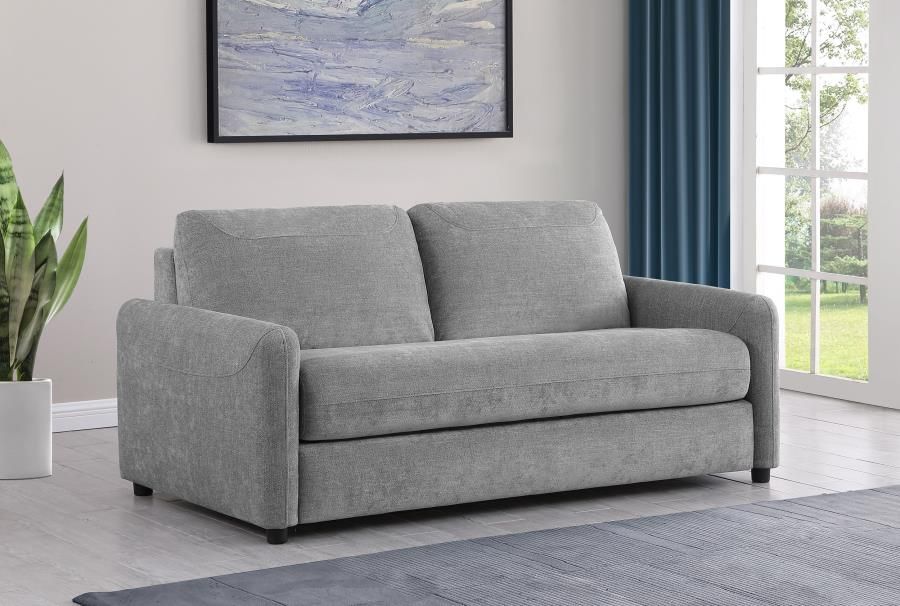 Mavis Grey Sofa Pull Out Sleeper