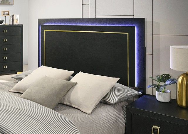 Mayda Headboard With LED Lights