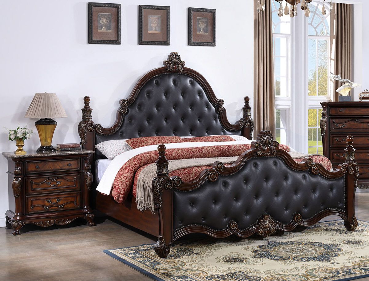 Melina Traditional Style Bed