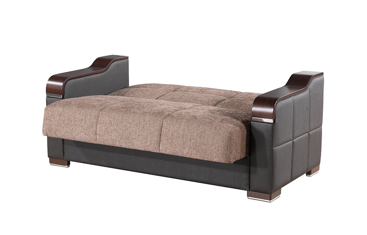 Metropol Brown Loveseat Sleeper