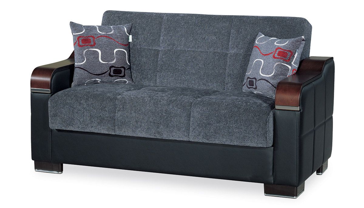 Metropol Grey Loveseat