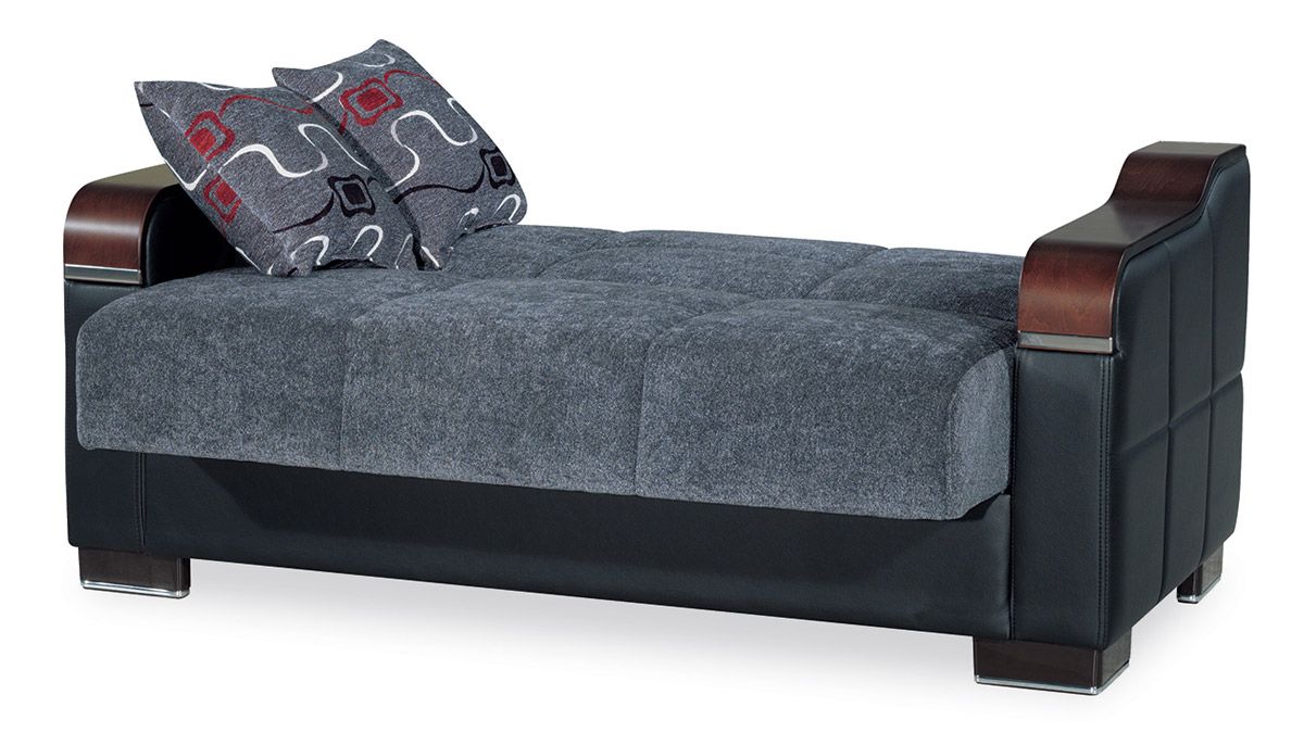 Metropol Grey Loveseat Sleeper