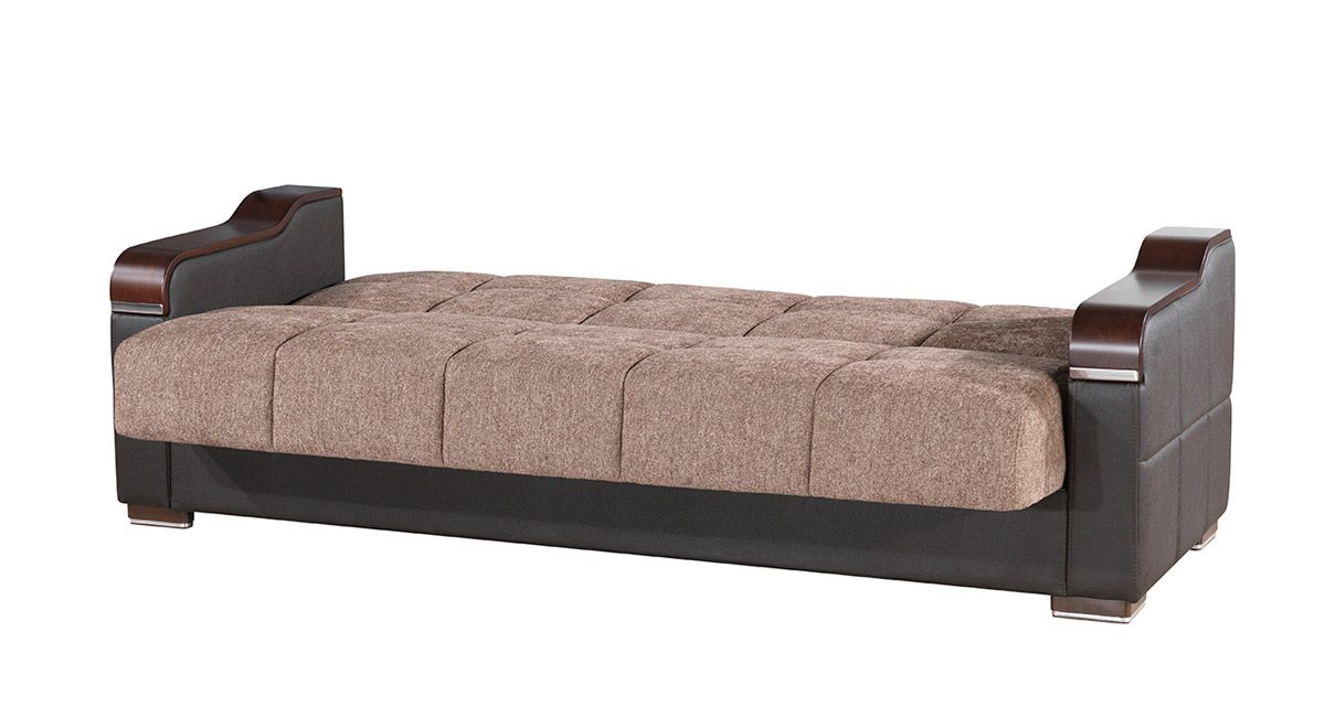 Metropol Brown Sofa Bed