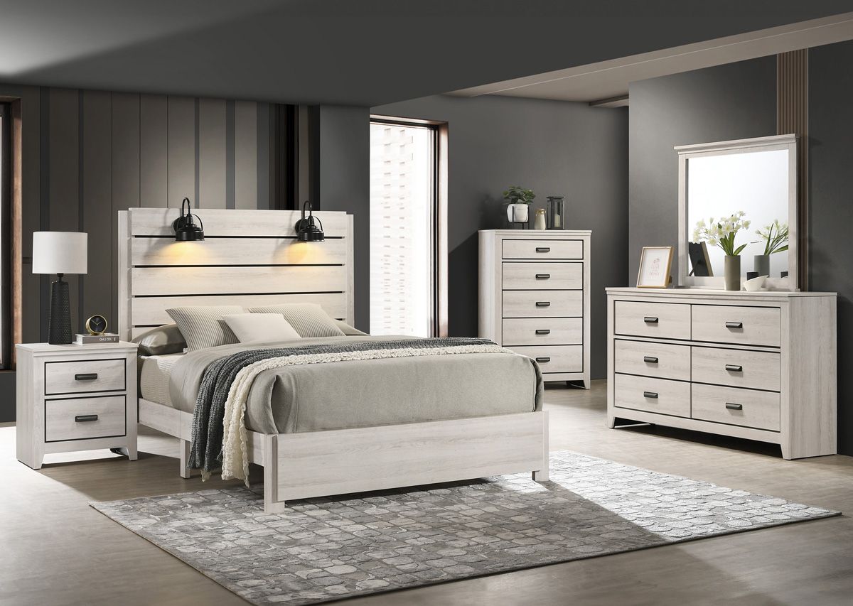 Miguel Industrial Style Bedroom Collection