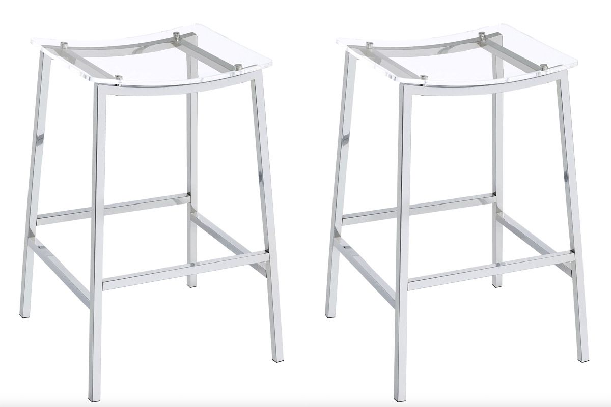 Mila Clear Acrylic Bar Stools