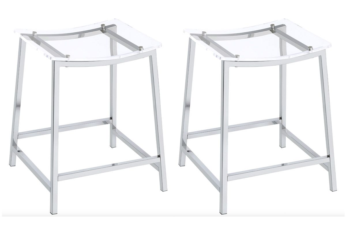 Mila Clear Acrylic Bar Stools