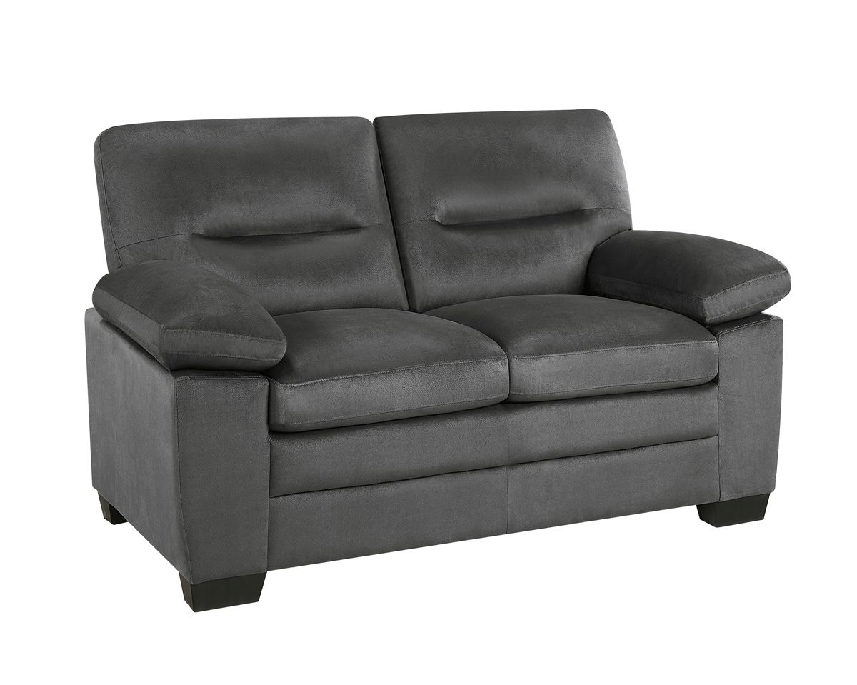 Milland Dark Grey Casual Love Seat